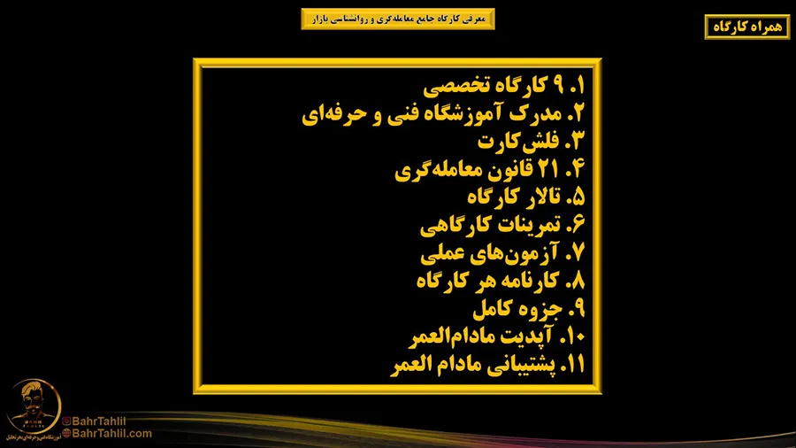 کارگاه جامع معاملهگری و روانشناسی بازار 2 آموزش پرایس اکشن فارکس - دکتر محمد بحرینی